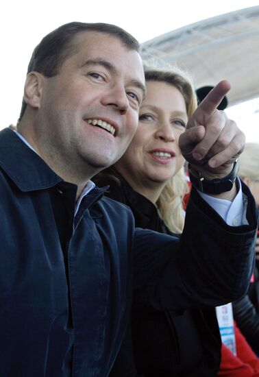 Dmitry Medvedev attends 1st President's Cup Regatta final races