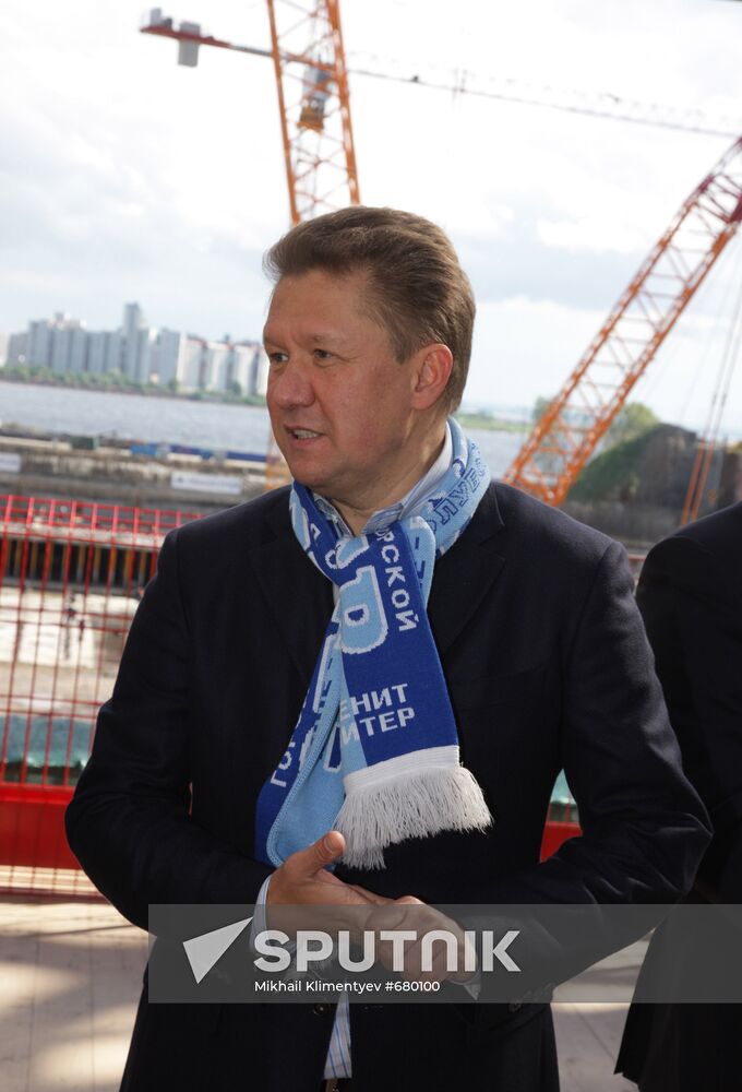 Gazprom CEO Alexei Miller
