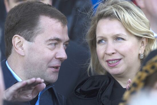 Dmitry Medvedev attends 1st President's Cup Regatta final races