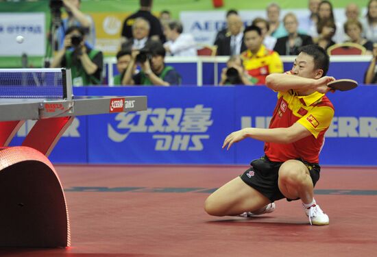 Chinese male ping-pong team becomes world champion
