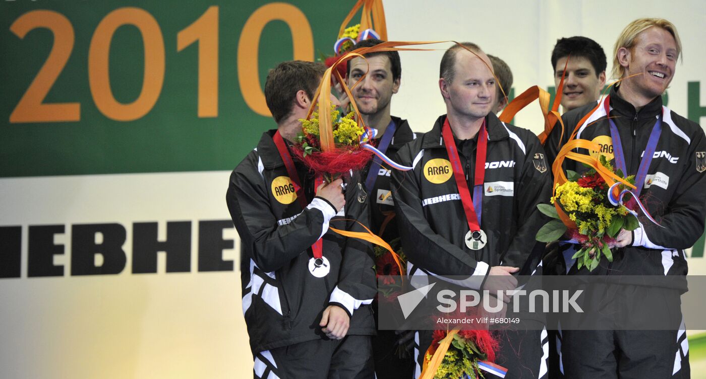 German national ping-pong team