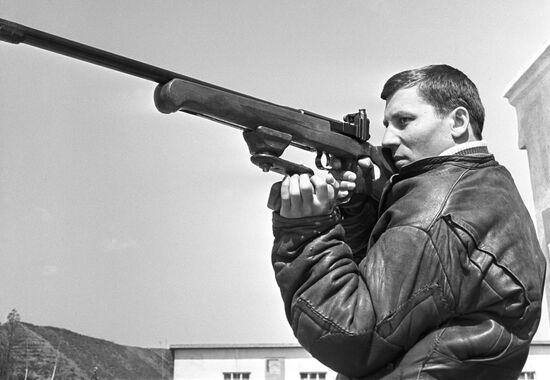 Vitaly Parkhimovich, member of Olympic team (shooting)