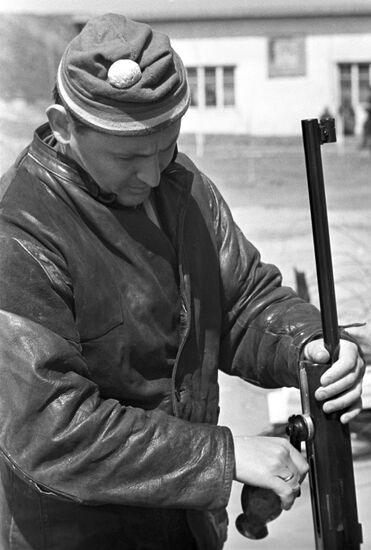 Vladimir Komlev, member of Olympic team (shooting)