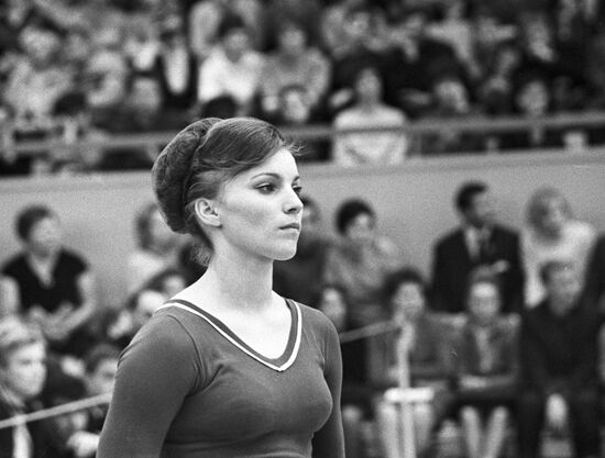 Gymnast Larisa Petrik