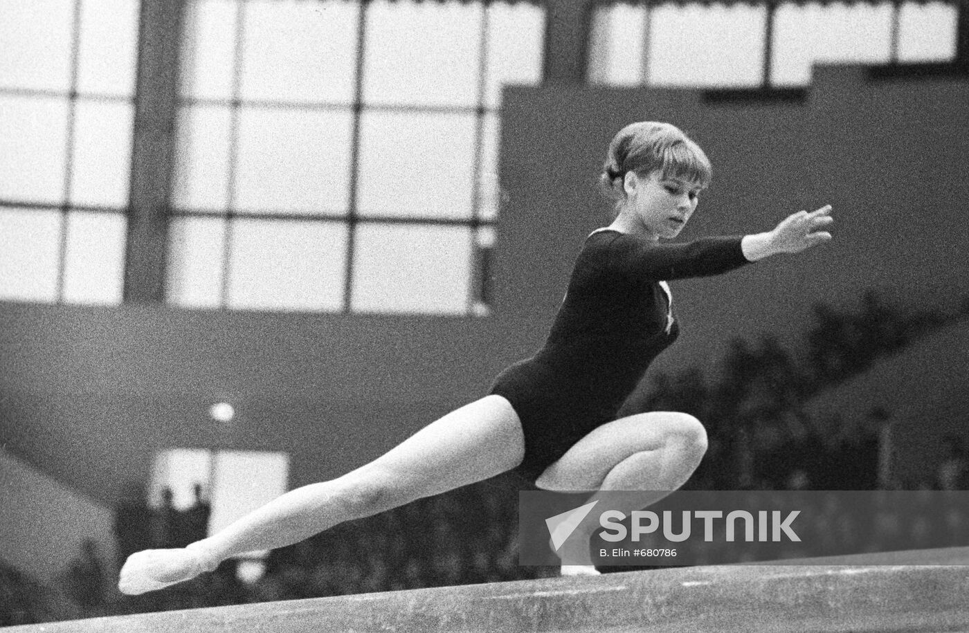 Gymnast Olga Karaseva
