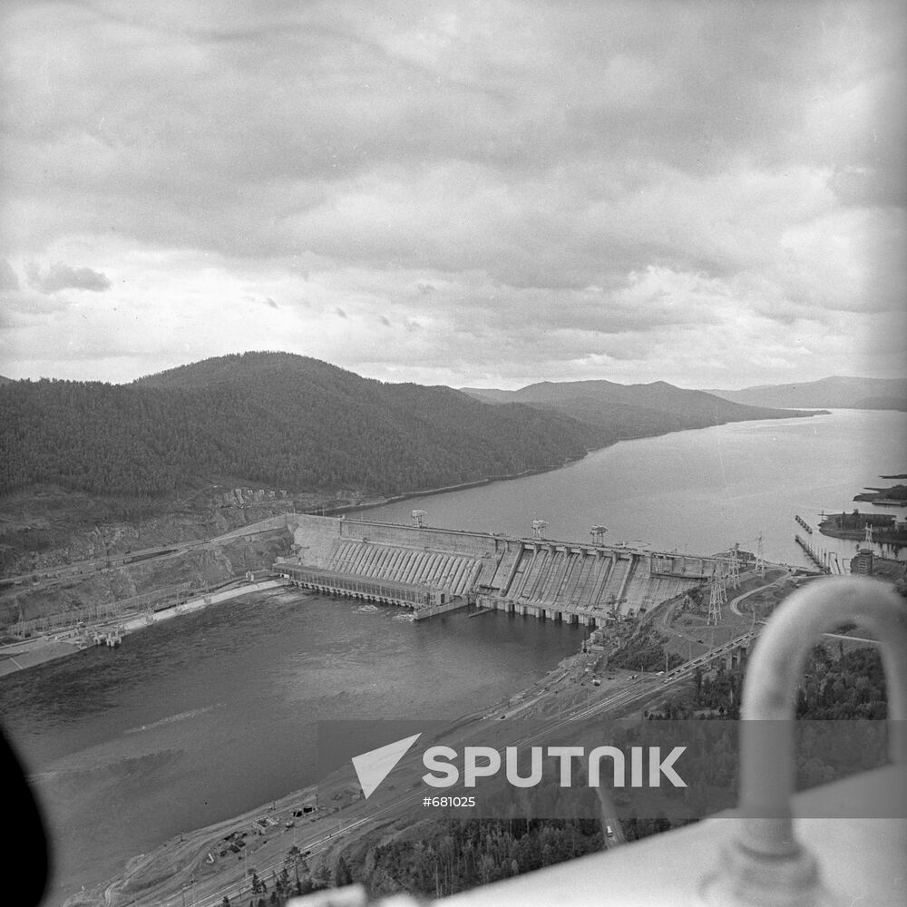 Krasnoyarsk hydro-power plant