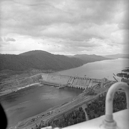 Krasnoyarsk hydro-power plant