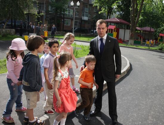 Dmitry Medvedev visits Rostov-on-Don