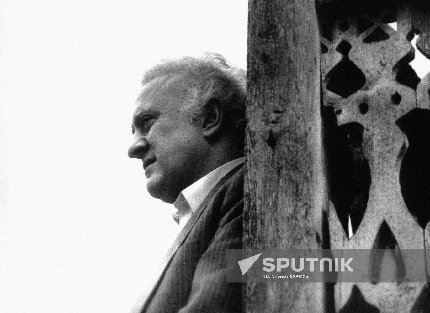 Soviet and Georgian politician Eduard Shevardnadze