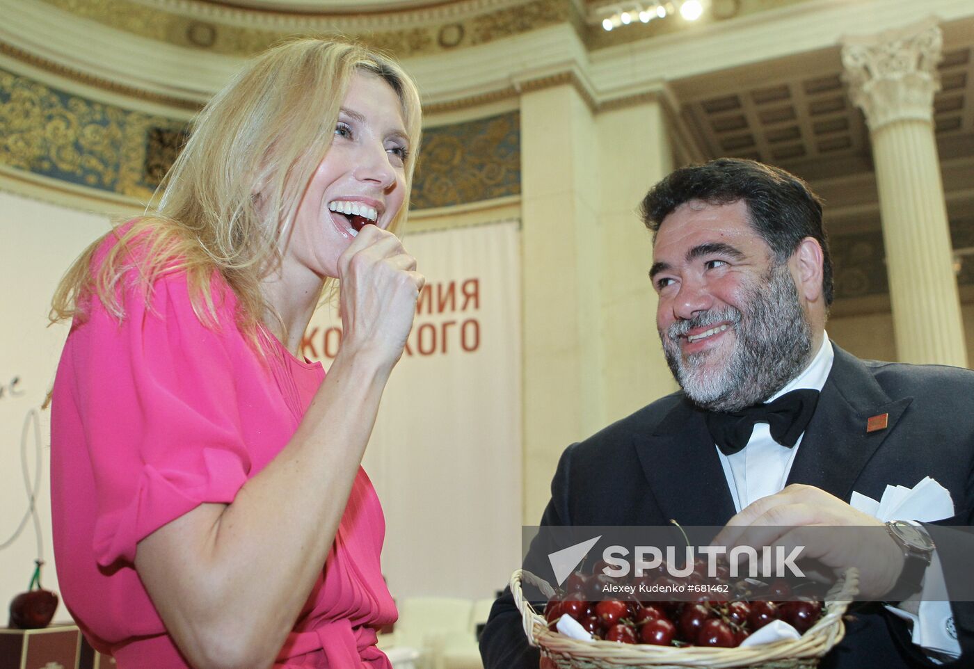 Svetlana Bondarchuk and Mikhail Kusnirovich