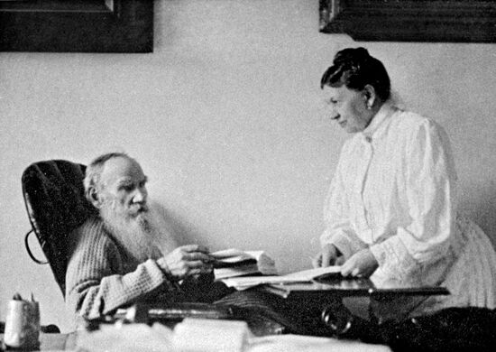 Leo Tolstoy and Sophia Tolstaya