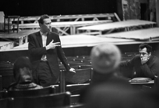 Stage director Oleg Yefremov