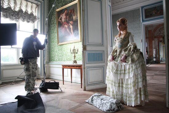 Shooting of "Mysteries of the Palace Revolutions"