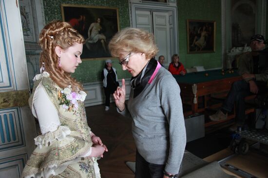 Shooting of "Mysteries of the Palace Revolutions"