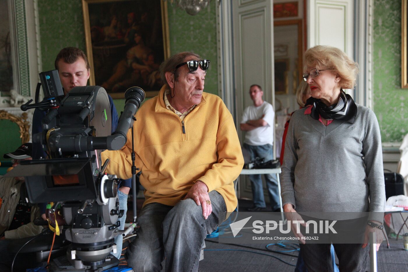 Shooting of "Mysteries of the Palace Revolutions"