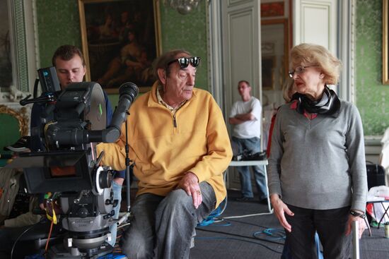 Shooting of "Mysteries of the Palace Revolutions"