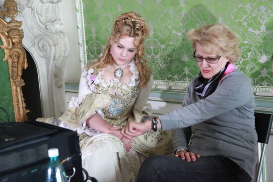 Shooting of "Mysteries of the Palace Revolutions"