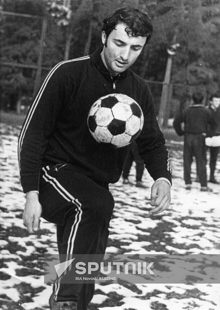 Soviet-Georgian football player Kakhi Asatiani