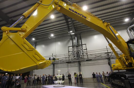 Japan's Komatsu launches plant in Yaroslavl