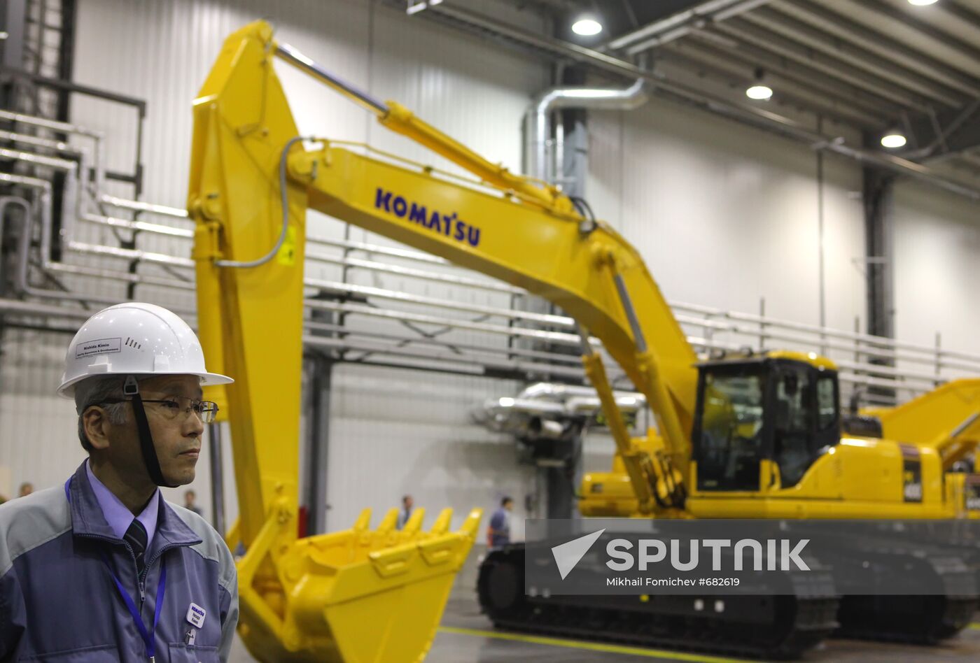 Japan's Komatsu launches plant in Yaroslavl