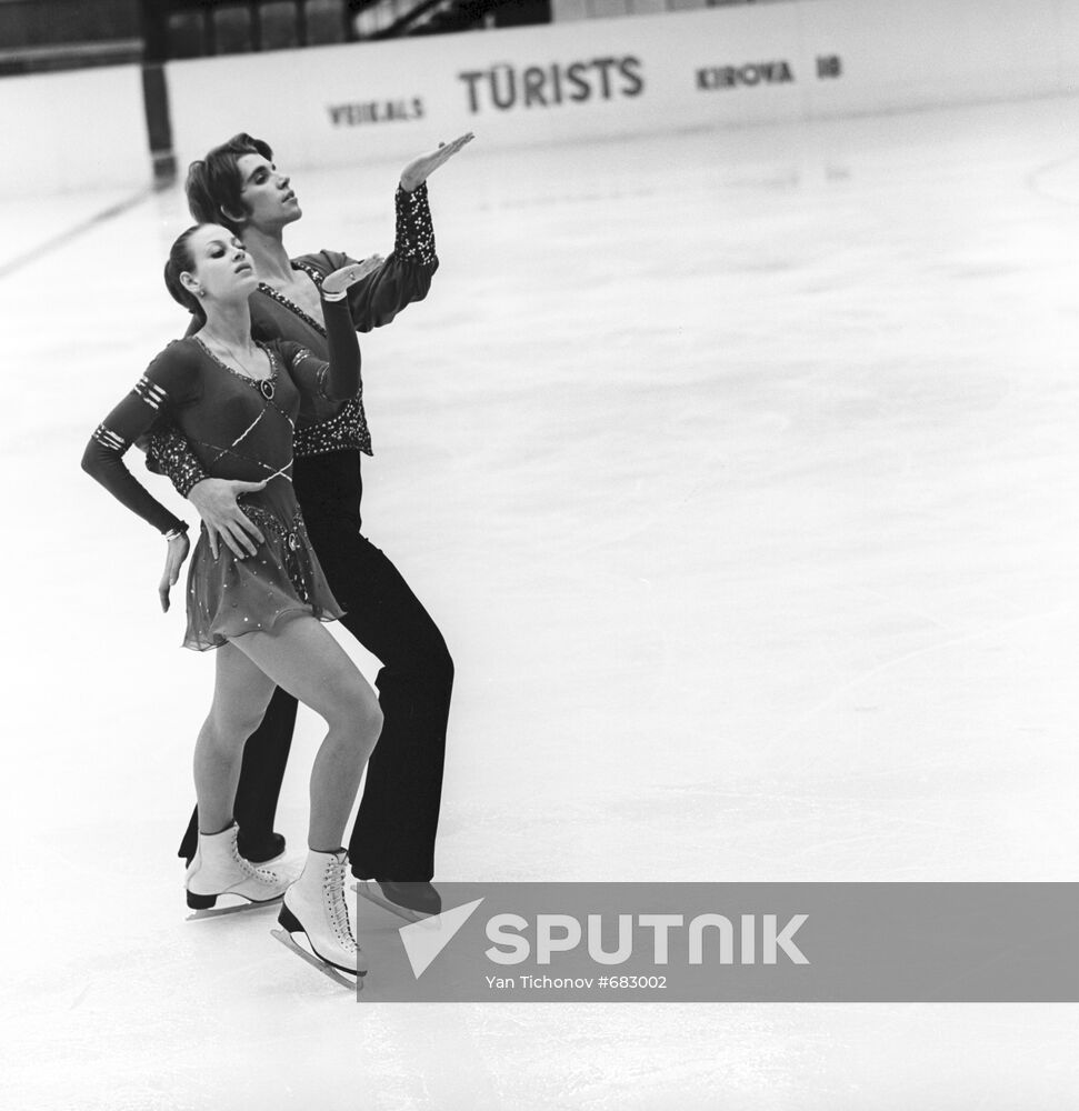 Irina Moiseyeva and Andrei Minenkov