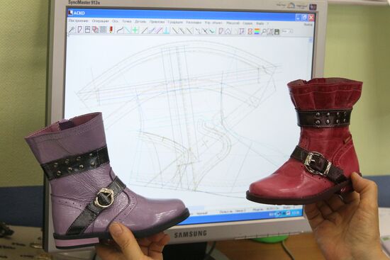 Production of Kotofey children's footwear