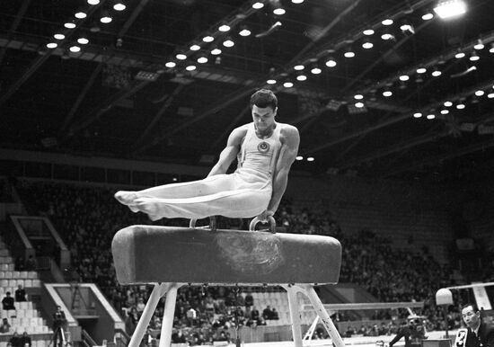 Gymnast Georgy Bogdanov