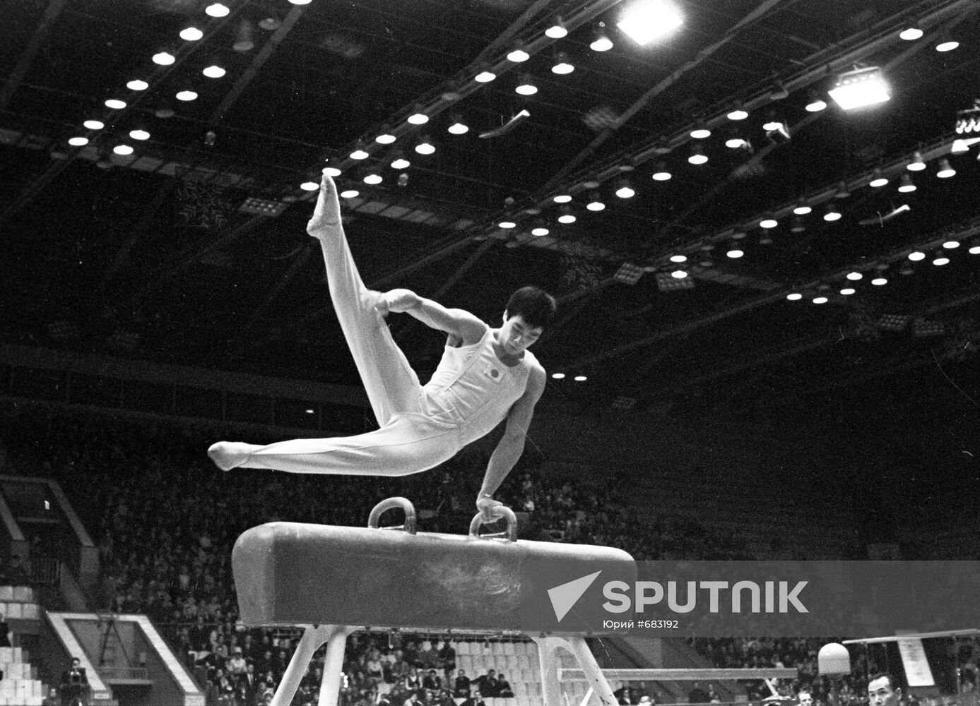 Japanese gymnast S. Miki