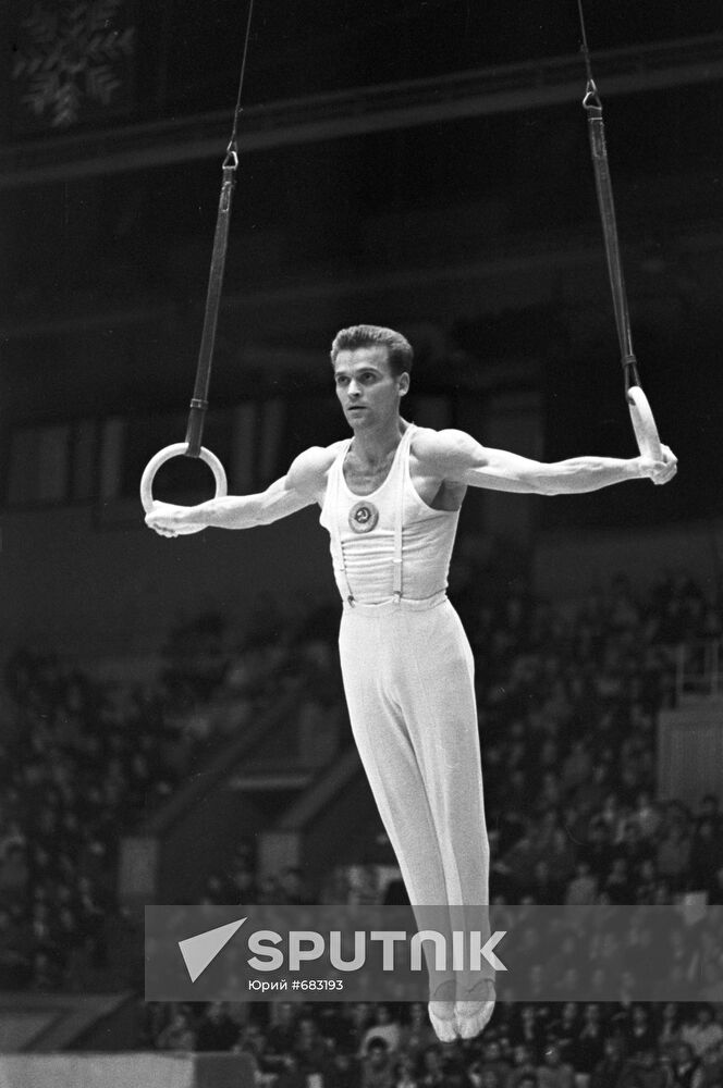 Gymnast Mikhail Bogus