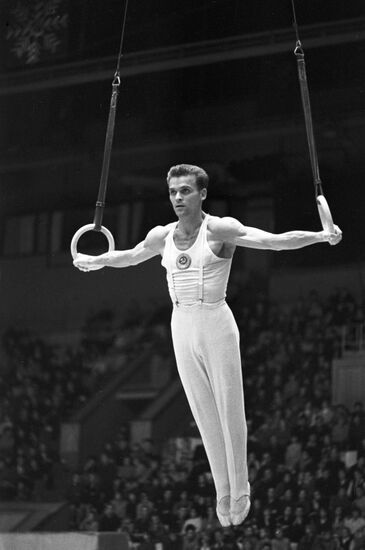 Gymnast Mikhail Bogus
