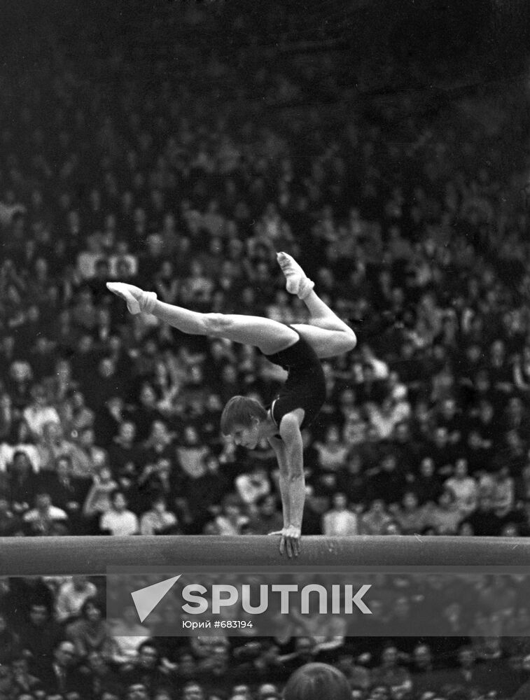 Gymnast Olga Korbut