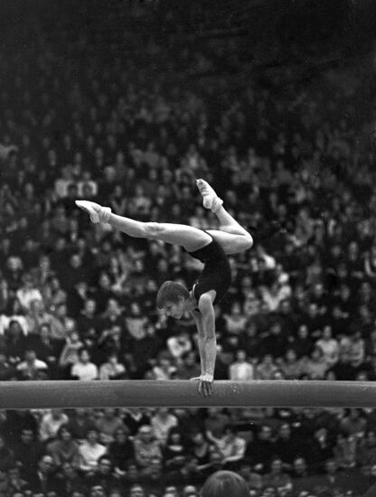 Gymnast Olga Korbut