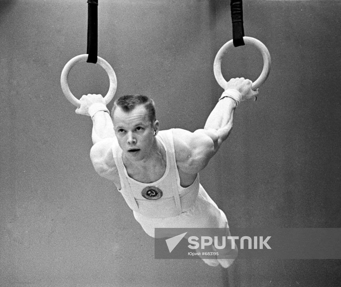 Gymnast Valery Karasev