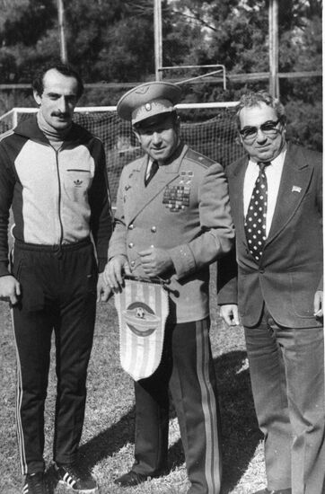 Soviet-Georgian coach and football player David Kipiani