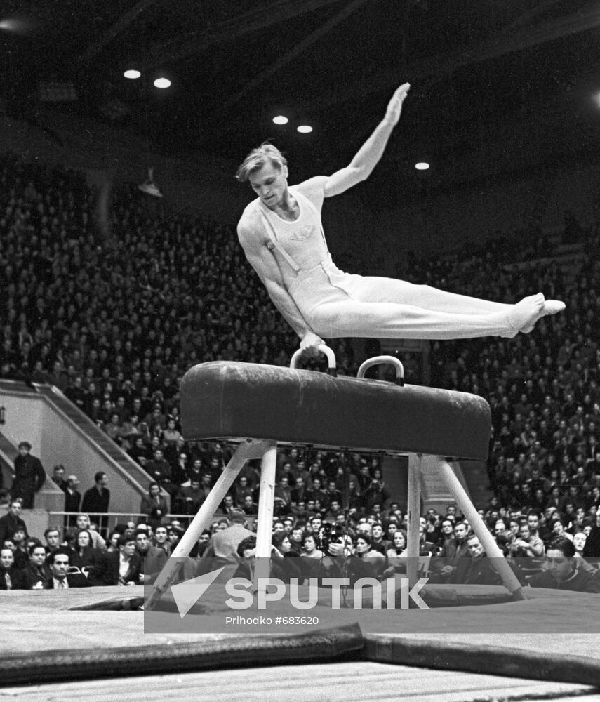 Boris Shakhlin, USSR Merited Master of Sports, Olympic champion