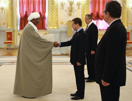 Dmitry Medvedev receives foreign ambassadors' credentials