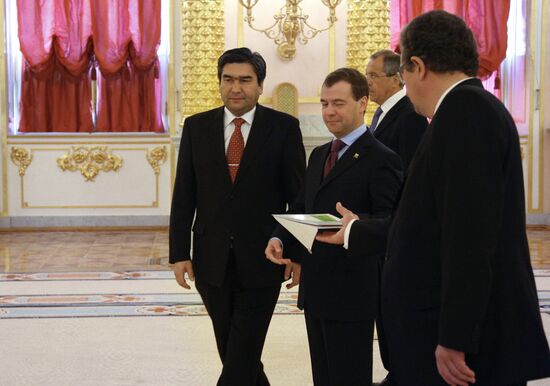 Dmitry Medvedev receives foreign ambassadors' credentials