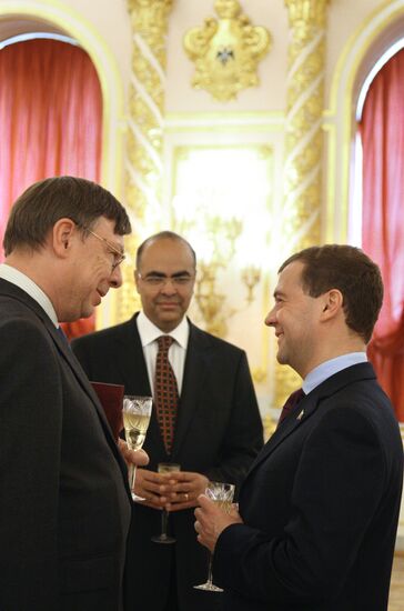 Dmitry Medvedev receives foreign ambassadors' credentials