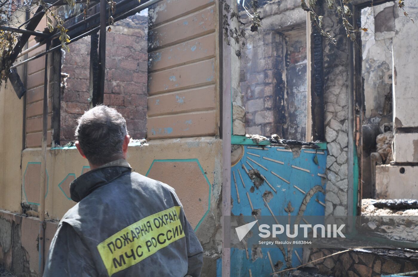 House occupied by militants, after storm by special forces