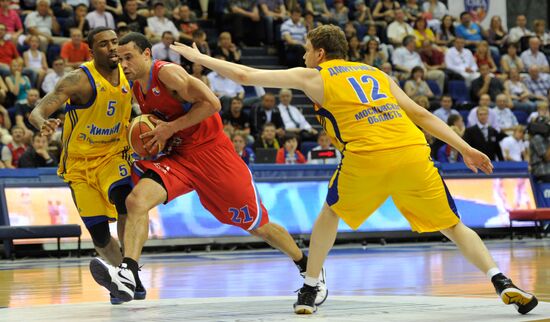 Basketball, Superleague. Finals. CSKA vs. Khimki