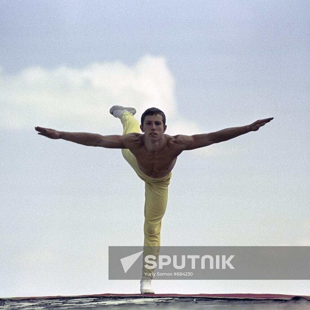 Gymnast Viktor Klimenko