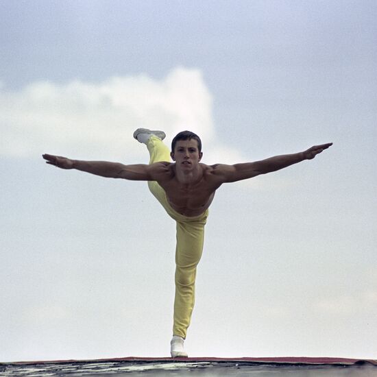 Gymnast Viktor Klimenko