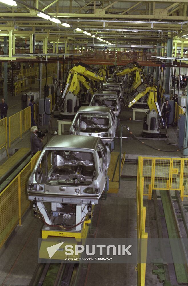 Peugeot car plant