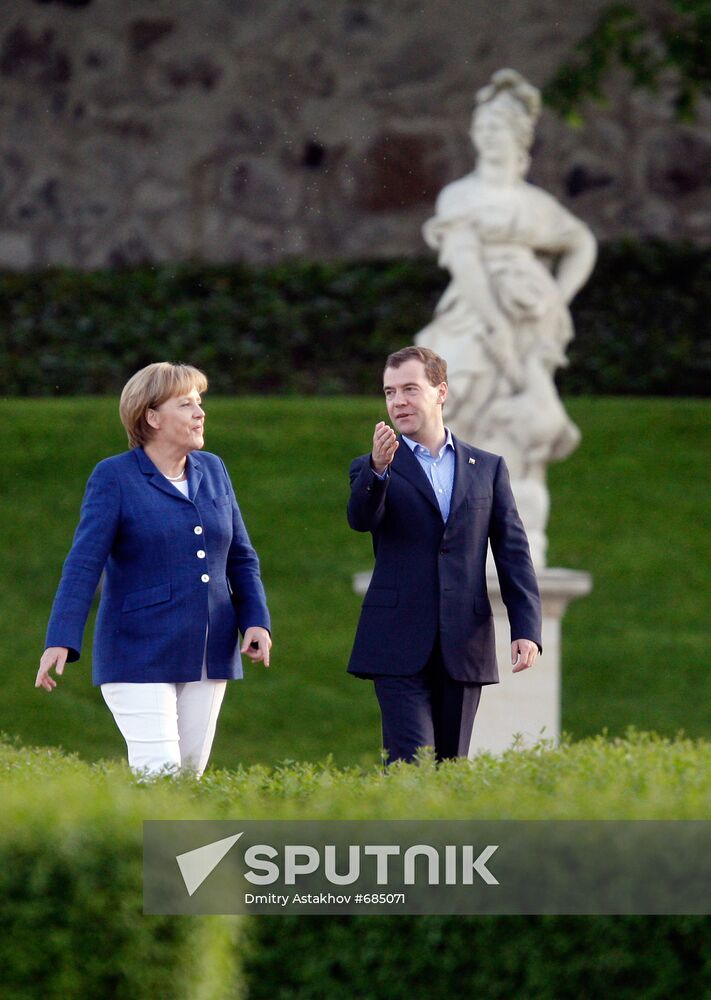 Working visit of Dmitry Medvedev to Germany