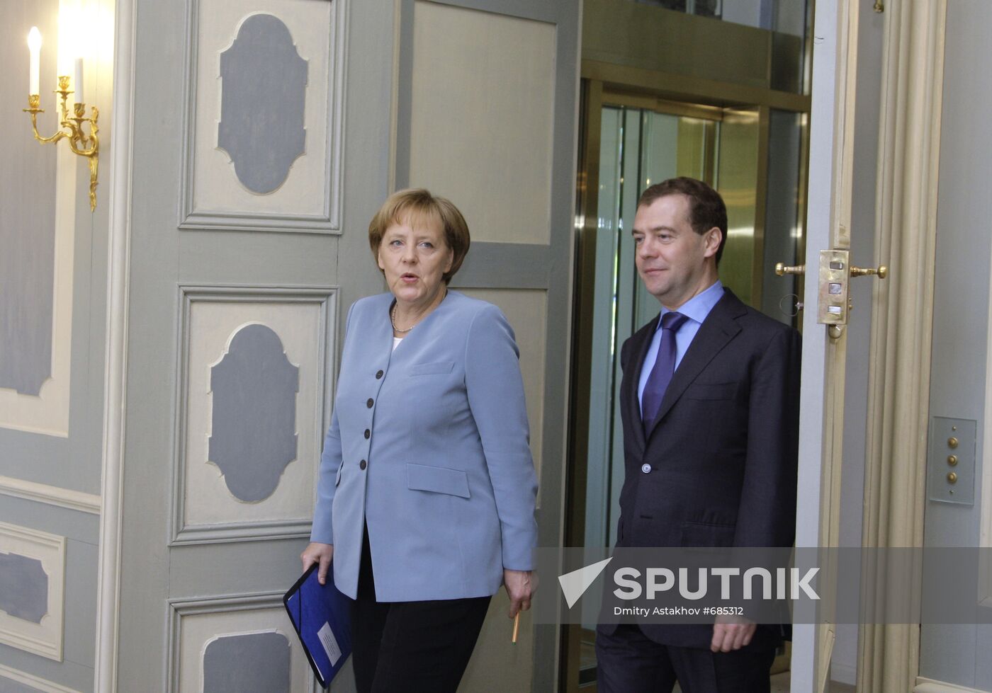 Dmitry Medvedev visits Germany. Day two