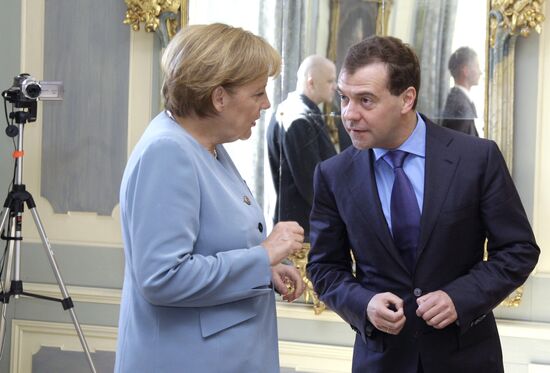 Dmitry Medvedev visits Germany. Day two