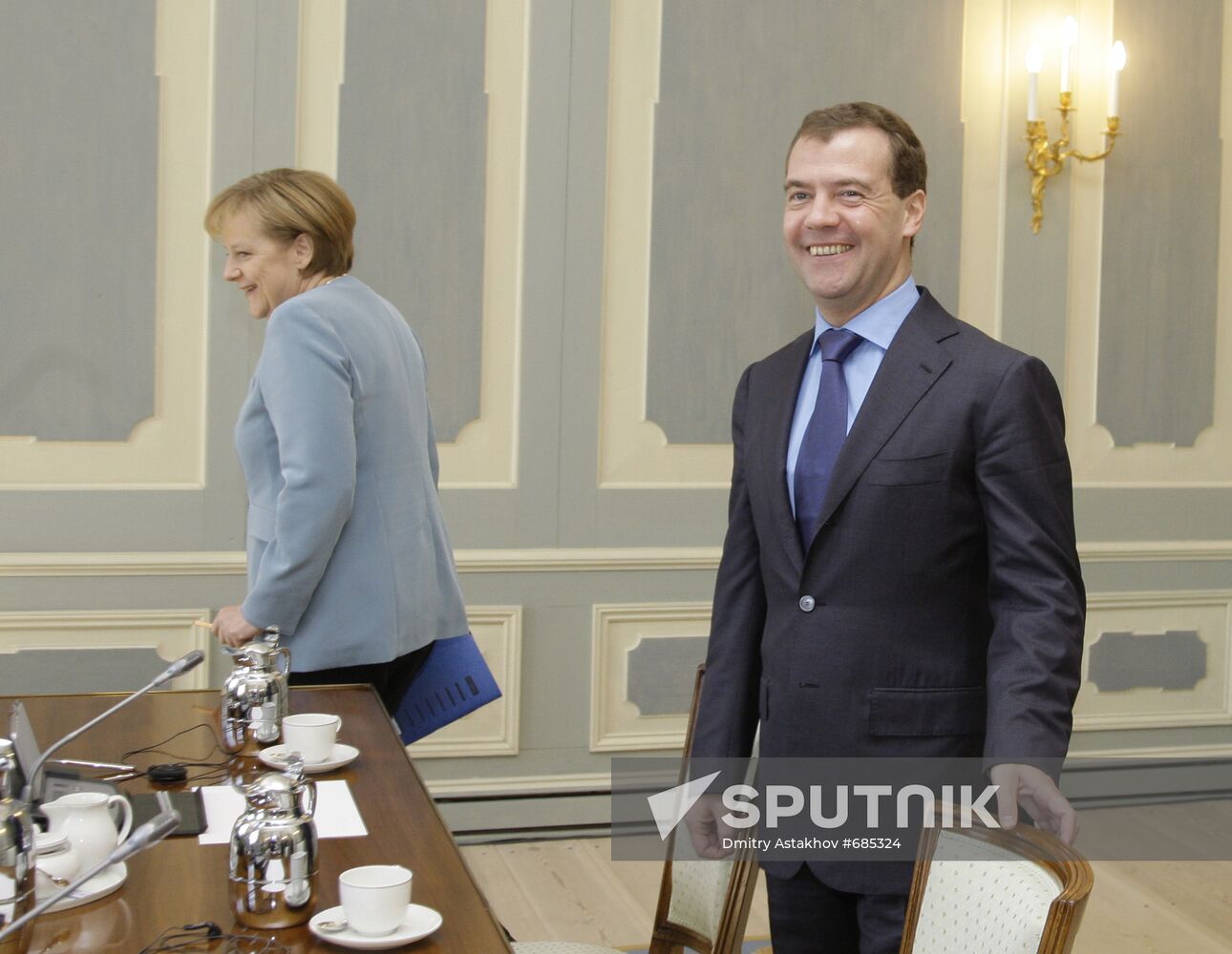 Dmitry Medvedev visits Germany. Day two