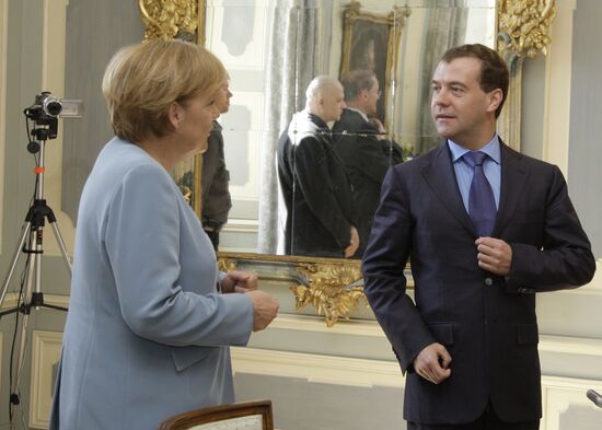 Dmitry Medvedev visits Germany. Day two