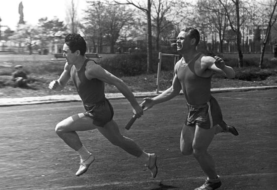 Athletes Amin Tuyakov and Vyacheslav Prokhorovsky