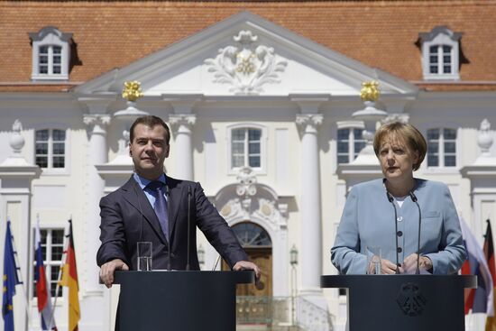 Dmitry Medvedev visits Germany. Day two